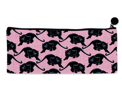 Prowling Panther Pattern Pencil Case - Fawn and Thistle