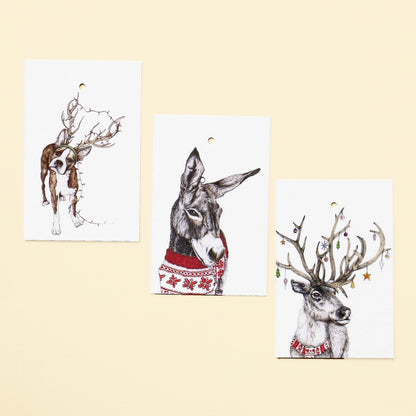 Santa's Helpers Christmas Gift Tags - Fawn and Thistle