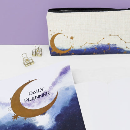 *Seconds Sale* Celestial Moon Daily Planner - Fawn and Thistle