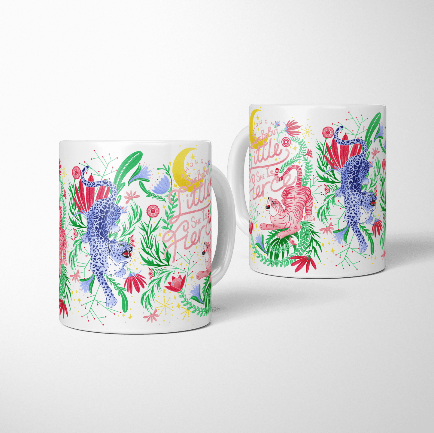 She is Fierce Tiger Mug - Fawn and Thistle