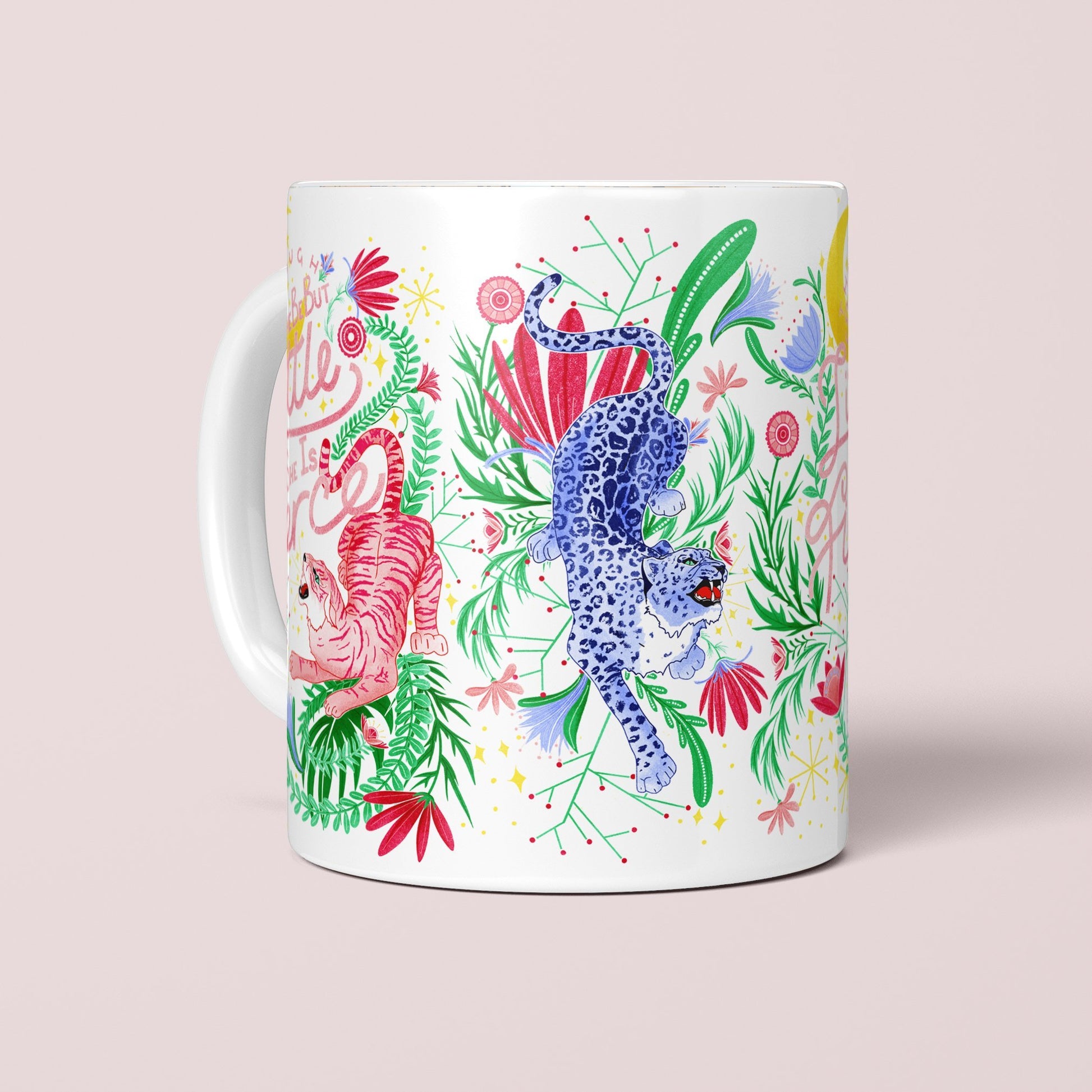 She is Fierce Tiger Mug - Fawn and Thistle