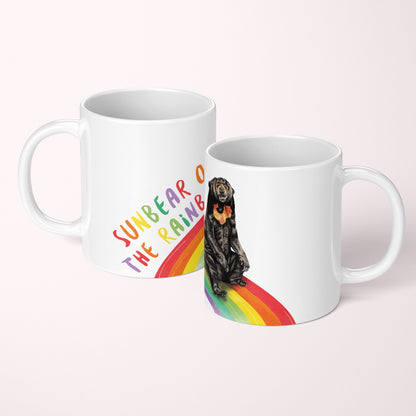 Sun Bear Over the Rainbow Mug - Fawn and Thistle