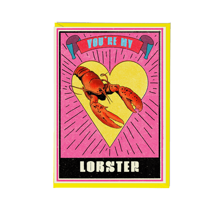 You're My Lobster Greeting Card - Fawn and Thistle